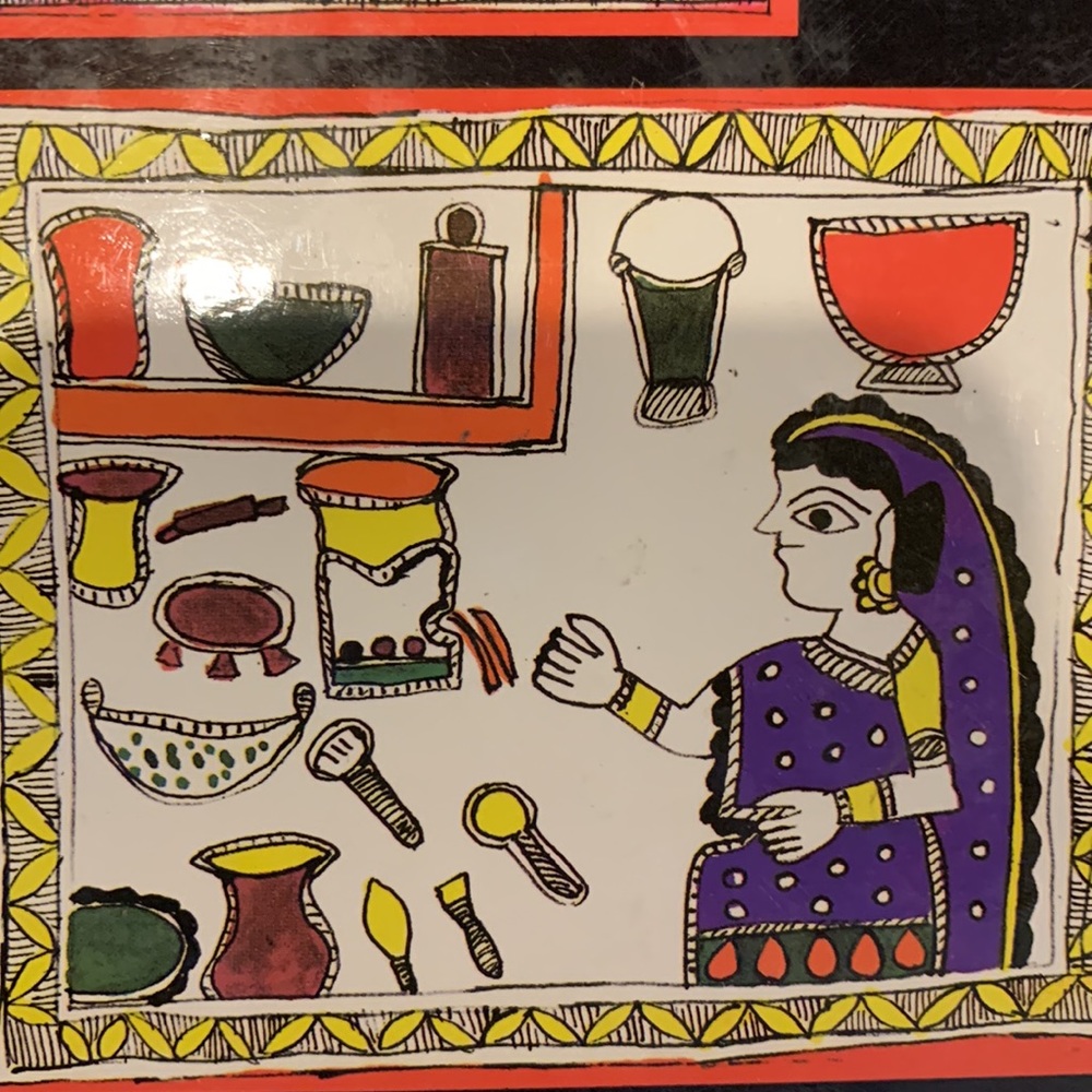 Rare! Madhubani - Art Tradition by K. Prakash - Picture 4 of 7